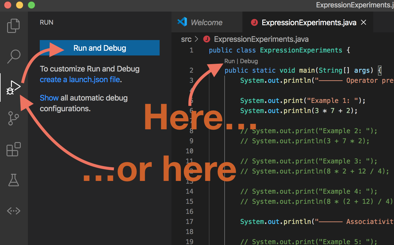 VS Code screenshot illustrating previous paragraph
