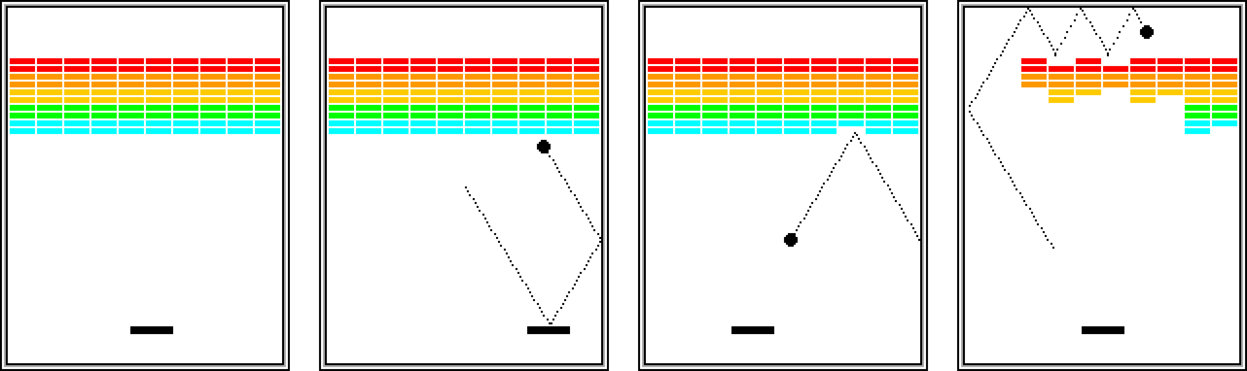 Example of breakout game